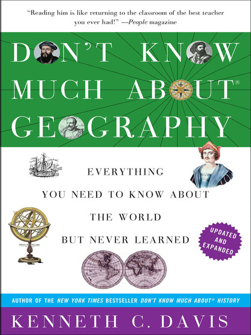 Title details for Don't Know Much About Geography by Kenneth C. Davis - Available